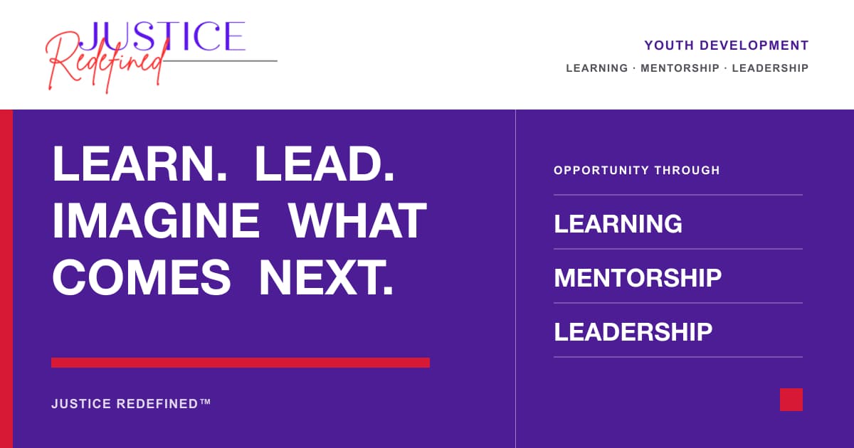 Justice Redefined website preview